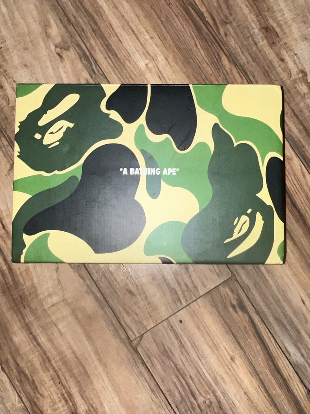 A Bathing Ape Men’s Sneakers Box - Green Camo